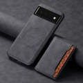 For Google Pixel 6 Denior D13 Retro Texture Leather MagSafe Card Bag Phone Case(Black)