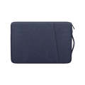ND01D Felt Sleeve Protective Case Carrying Bag for 15.4 inch Laptop(Navy Blue)