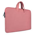 Breathable Wear-resistant Shoulder Handheld Zipper Laptop Bag, For 14 inch and Below Macbook, Sam...