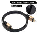 1m HDMI 2.0 (4K)  30AWG High Speed 18Gbps Gold Plated Connectors HDMI Male to HDMI Male Flat Cabl...