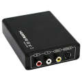 HDMI to Composite / AV S-Video Converter RCA CVBS/L/R Video Converter Adapter, UK Plug