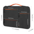 HAWEEL 13.0 inch Sleeve Case Zipper Briefcase Laptop Handbag For Macbook, Samsung, Lenovo Thinkpa...
