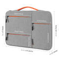 HAWEEL 13.0 inch Sleeve Case Zipper Briefcase Laptop Handbag For Macbook, Samsung, Lenovo Thinkpa...
