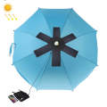HAWEEL 42W Foldable Umbrella Top Solar Panel Charger with 5V 3.0A Max Dual USB Ports, Support QC3...