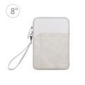 HAWEEL Splash-proof Pouch Sleeve Tablet Bag for iPad mini, 7.9-8.4 inch Tablets(Light Grey)
