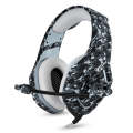 ONIKUMA K1-B Deep Bass Noise Canceling Camouflage Gaming Headphone with Microphone(Grey)