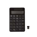 MC-56AG 2 in 1 2.4G USB Numeric Wireless Keyboard  & Calculator with LCD Display(Black)