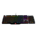 ASUS Claymore USB 2.0 RGB Backlight Detachable Wired Mechanical Black Switch Gaming Keyboard with...