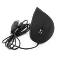 CM0093 Wired Version 2.4GHz Three-button Vertical Mouse for Left-hand, Resolution: 1000DPI / 1200...