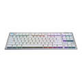 Logitech G913 TKL Wireless RGB Mechanical Gaming Keyboard (GL-Tactile)(White)