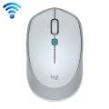 Logitech Voice M380 4 Buttons Smart Voice Input Wireless Mouse (Silver Grey)