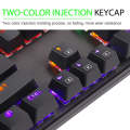 REDRAGON K208 LED Backlit Mechanical Gaming Wired Keyboard, Tea Shaft