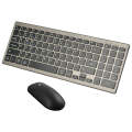 168 2.4Ghz + Bluetooth  Dual Mode Wireless Keyboard + Mouse Kit, Compatible with iSO & Android & ...