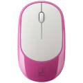 ZGB 360 2.4G Computer Laptop Wireless Chargeable Mini Mouse 1000dpi(Pink)