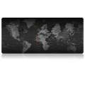 Extended Large Anti-Slip World Map Pattern Soft Rubber Smooth Cloth Surface Game Mouse Pad Keyboa...