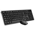 ZGB 8810 Mute Wireless Keyboard + Mouse Set (Black)