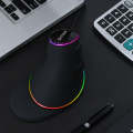 DELUX M618 Plus RGB Wired Optical Mouse Ergonomic Vertical Mouse 4000DPI