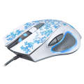 ZGB 169 USB 2400DPI Four-speed Adjustable LED Backlight Wired Optical E-sport Gaming Mouse with C...