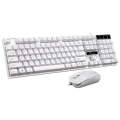 Chasing Leopard Q17 104 Keys USB Wired Suspension Gaming Office Keyboard + Wired Symmetrical Mous...