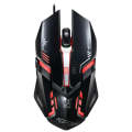 Chasing Leopard V17 USB 2400DPI Four-speed Adjustable Line Pattern Wired Optical Gaming Mouse wit...