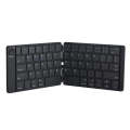 MC Saite MC-B047 64 Keys Foldable Ultra-thin Leather Shell Bluetooth 3.0 Keyboard for Mobile Phon...