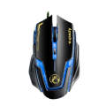 Apedra iMICE A9 High Precision Gaming Mouse LED four color controlled breathing light USB 6 Butto...