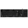ZGB Q17 104 Keys USB Wired Suspension Gaming Office Keyboard for Laptop, PC(Black)