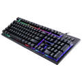 ZGB G20 1600 DPI Professional Wired Glowing Mechanical Feel Suspension Keyboard + Optical Mouse K...