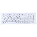 ABS Translucent Keycaps, OEM Highly Mechanical Keyboard, Universal Game Keyboard (White)