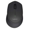 Logitech M280 2.4GHz 3-keys 1000DPI Wireless Optical Mouse, Wireless Range: 10m(Black)