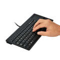 MC-818 82 Keys Touch-pad Ultra-thin Wired Computer Keyboard