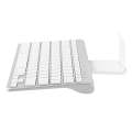MC Saite 460BT 78 Keys Ultra-thin Mini Wireless Bluetooth Keyboard, Built-in Holder, Support Andr...