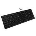 Lenovo K5819 Office Simple Ultra-thin Wired Keyboard (Black)