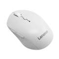 Lenovo Howard Dual Mode Wireless Bluetooth Mouse (White)