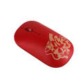 Lenovo Air Handle Lightweight Portable Mute Wireless Mouse, Blessing Mouse Version (Red)