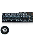 Ajazz AK35I Multimedia Knob Gaming Backlight Alloy Machinery Keyboard (Black Axis)