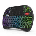 Rii X8 RT716 2.4GHz Mini Wireless QWERTY 71 Keys Keyboard, 2.5 inch Touchpad Combo with Backlight...