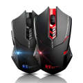 ET X-08 7-keys 2400DPI 2.4G Wireless Mute Gaming Mouse with USB Receiver & Colorful Backlight (Bl...