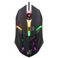 Chasing Leopard K2 USB LED Backlight 1600DPI Three-speed Adjustable Wired Optical Gaming Mouse, L...
