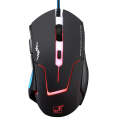 Chasing Leopard T7 USB 6-keys 2400DPI Three-speed Adjustable Backlight Wired Optical Gaming Mouse...