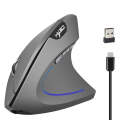 HXSJ T22 2.4GHz Wireless 4-Keys 2400 DPI Adjustable Ergonomics Optical Vertical Mouse