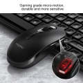 YINDIAO V3 Max Business Office Silent Wireless Keyboard Mouse Set (Black)
