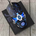 YINDIAO 3200DPI 4-modes Adjustable 7-keys RGB Light Wired Gaming Mechanical Mouse, Style: Audio V...