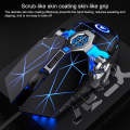 YINDIAO 3200DPI 4-modes Adjustable 7-keys RGB Light Wired Gaming Mechanical Mouse, Style: Audio V...