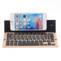 GK608 Ultra-thin Foldable Bluetooth V3.0 Keyboard, Built-in Holder, Support Android / iOS / Windo...