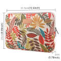 Lisen 12 inch Sleeve Case Colorful Leaves Zipper Briefcase Carrying Bag for iPad, Macbook, Samsun...