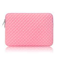 Diamond Texture Laptop Liner Bag, Size: 13.3 inch (Pink)