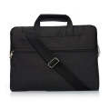 Portable One Shoulder Handheld Zipper Laptop Bag, For 13.3 inch and Below Macbook, Samsung, Lenov...