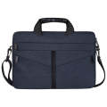 13.3 inch Breathable Wear-resistant Fashion Business Shoulder Handheld Zipper Laptop Bag with Sho...