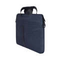 15.6 inch Breathable Wear-resistant Fashion Business Shoulder Handheld Zipper Laptop Bag with Sho...